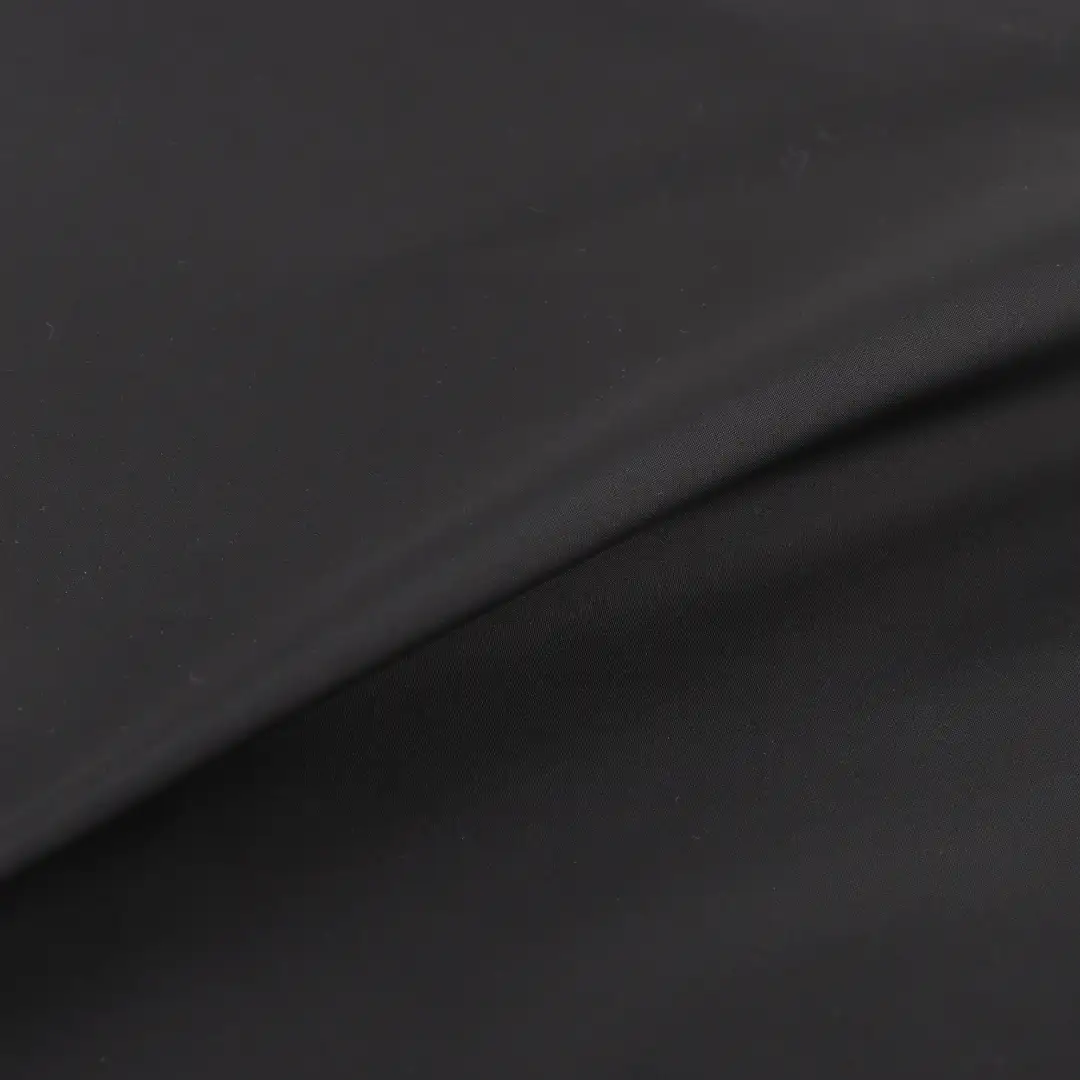 China Fabric for Jackets Polyester Pongee Synthetic Woven Fabric Polyester BLACK color buy from China wholesaler bulk order at wholesale price free worldwide shipping Alibaba