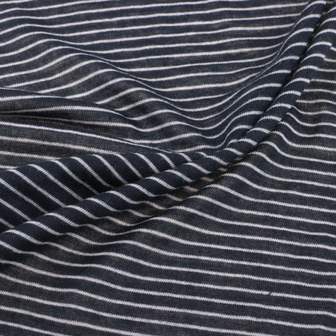 China Fabric for T-Shirt,Shorts,Loungewear Single Jersey Knit Fabric Rayon Polyester stripe color buy from China wholesaler bulk order at wholesale price free worldwide shipping Alibaba