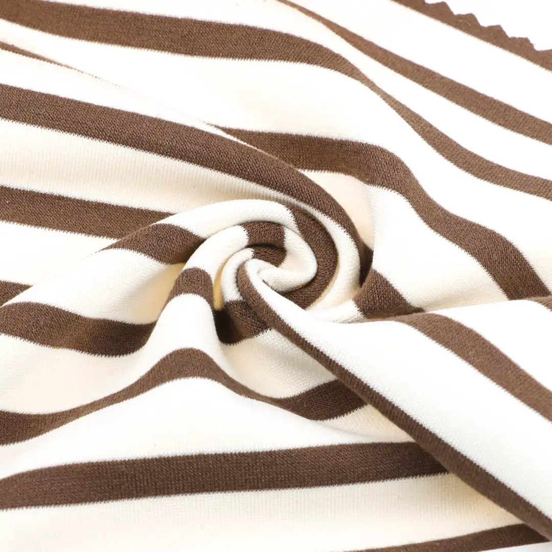 China Fabric for T-Shirt,Shorts,Loungewear Scuba Knit Fabric Rayon Polyester Spandex stripe color buy from China wholesaler bulk order at wholesale price free worldwide shipping Alibaba