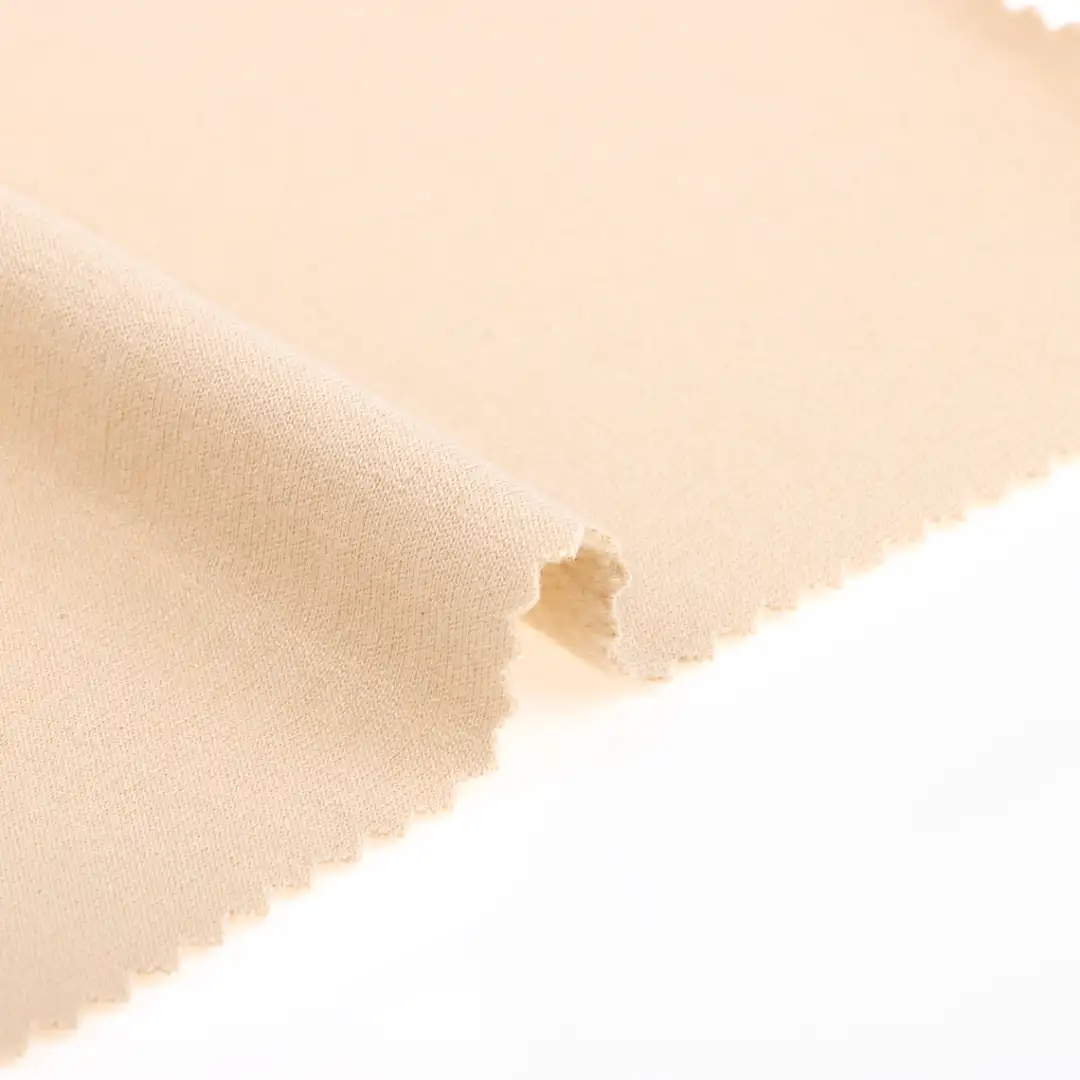 China Fabric for Loungewear Single Jersey Knit Fabric Polyester Rayon Spandex Khaki color buy from China wholesaler bulk order at wholesale price free worldwide shipping Alibaba