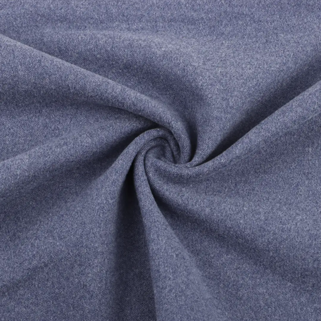 China Fabric for Loungewear Single Jersey Knit Fabric Polyester Spandex dusty blue color buy from China wholesaler bulk order at wholesale price free worldwide shipping Alibaba