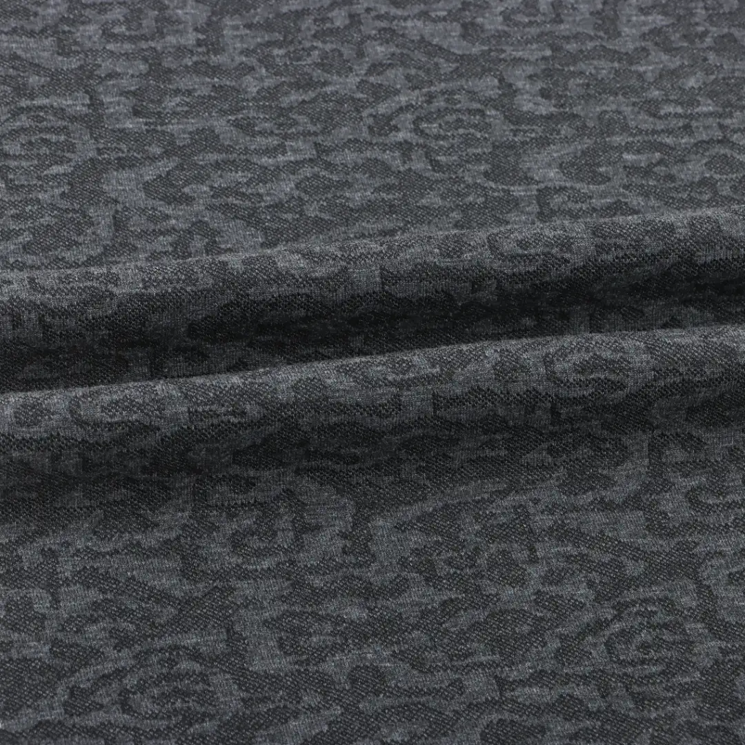 China Fabric for T-Shirt,Loungewear Scuba Knit Fabric Polyester Rayon Spandex Grey color buy from China wholesaler bulk order at wholesale price free worldwide shipping Alibaba