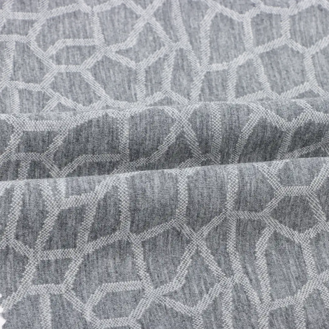 China Fabric for Shorts,Loungewear Scuba Knit Fabric Polyester Rayon Spandex Grey color buy from China wholesaler bulk order at wholesale price free worldwide shipping Alibaba