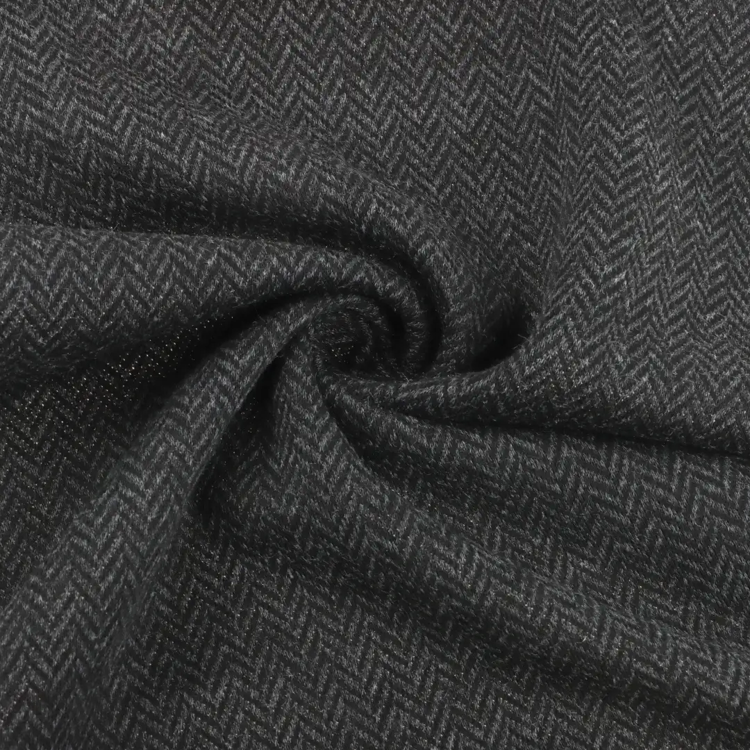 China Fabric for Loungewear Weft Jacquard Knit Fabric Polyester Rayon Grey color buy from China wholesaler bulk order at wholesale price free worldwide shipping Alibaba