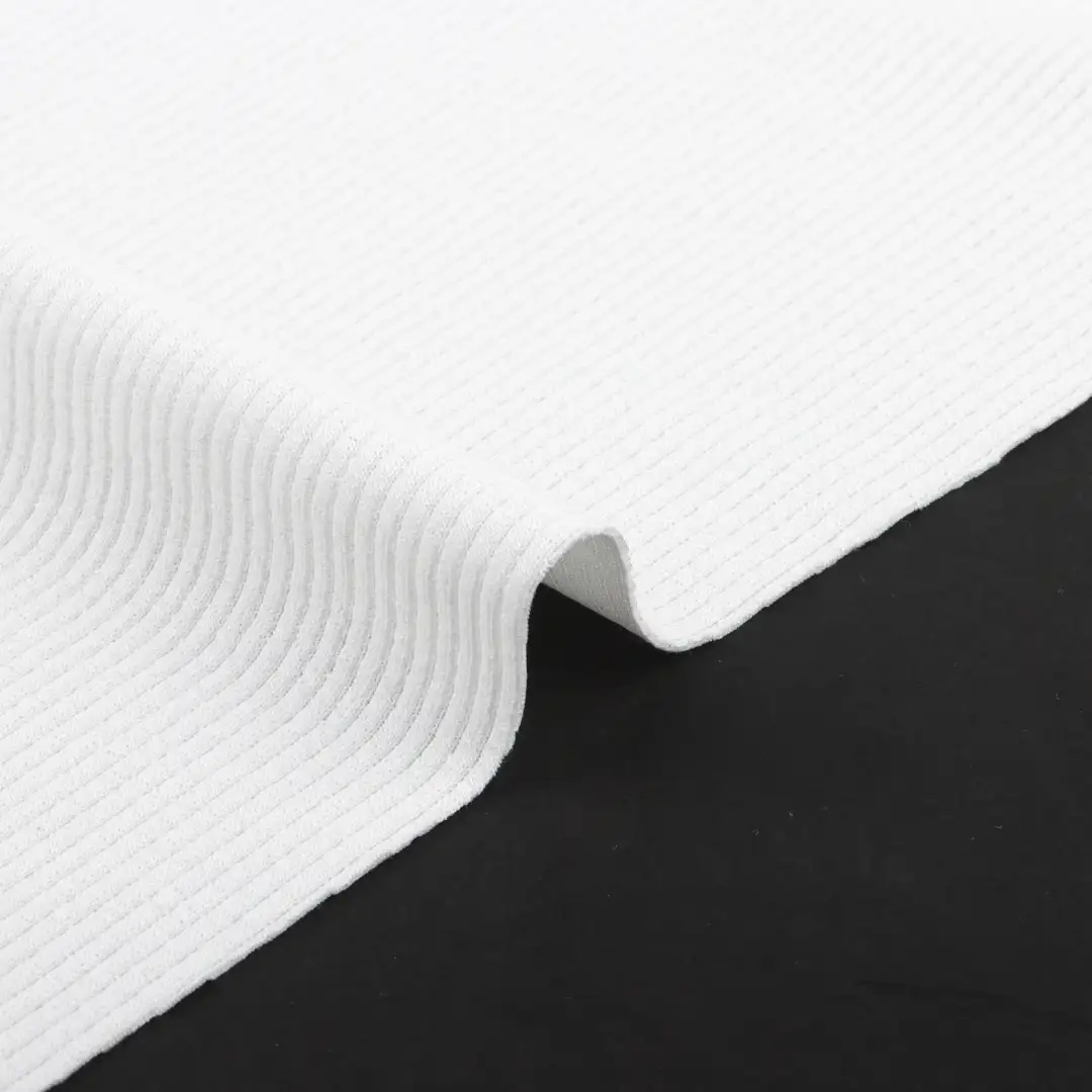 China Fabric for T-Shirt,Loungewear Scuba Knit Fabric Polyester Rayon Spandex White color buy from China wholesaler bulk order at wholesale price free worldwide shipping Alibaba