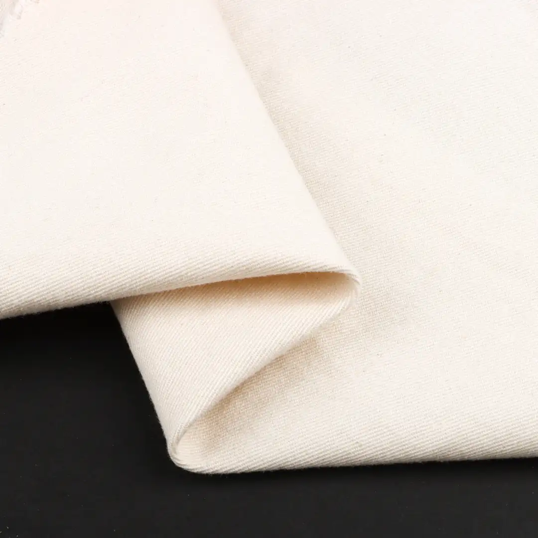 China Fabric for Shirt,Pants,Jackets,Trench Coat Cotton Twill Natural Woven Fabric Cotton Cream color buy from China wholesaler bulk order at wholesale price free worldwide shipping Alibaba