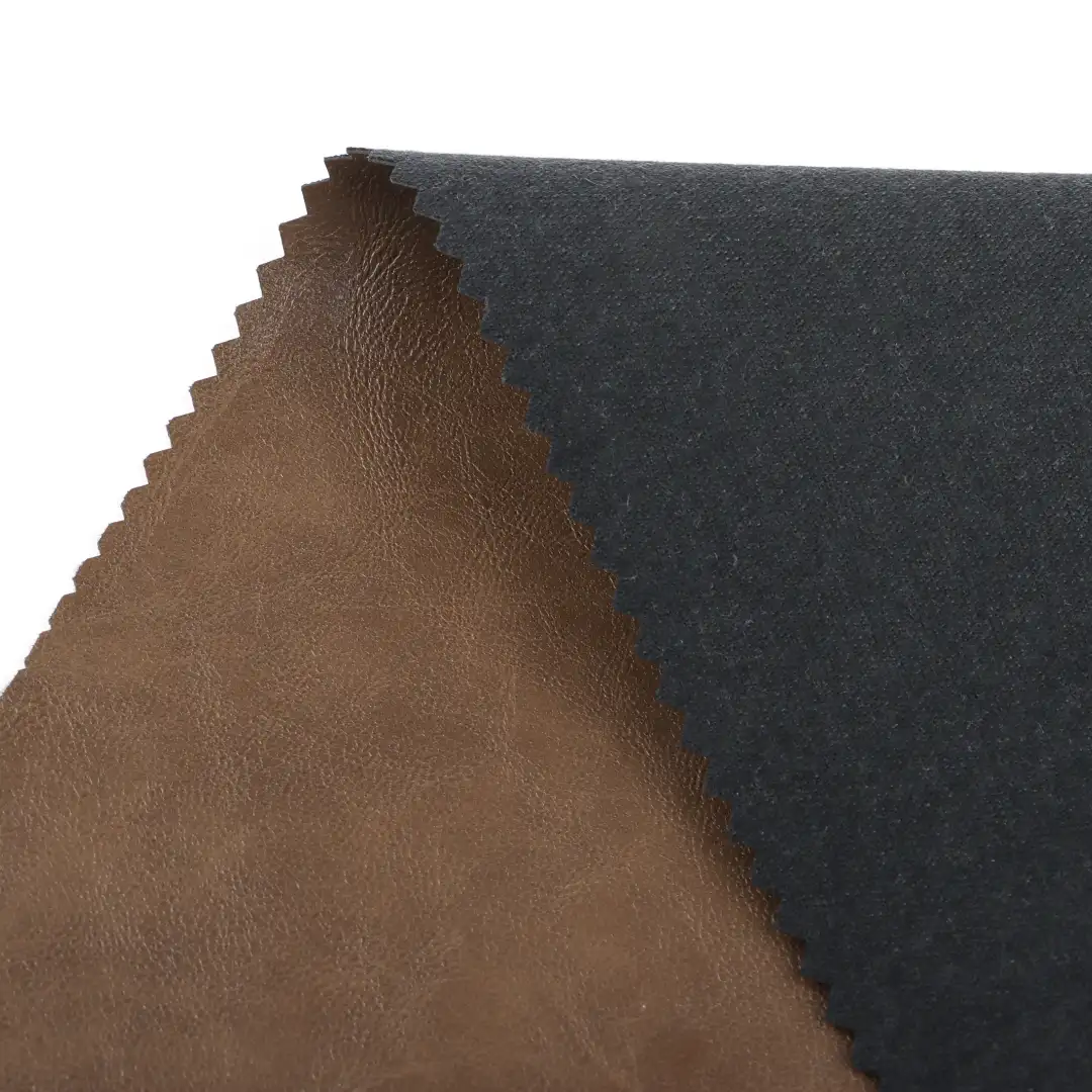 China Fabric for Jackets,Skirt PU Woven Blended Fabric Polyester Rayon brown color buy from China wholesaler bulk order at wholesale price free worldwide shipping Alibaba
