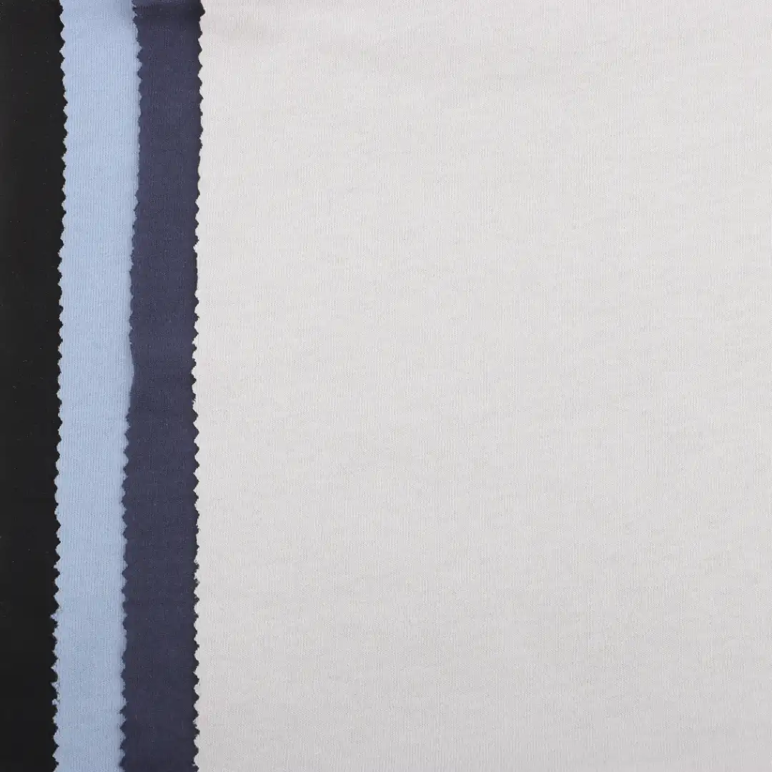 China Fabric for T-Shirt,Shorts,Loungewear Single Jersey Knit Fabric Cotton Blue、Grey、Navy、Black color buy from China wholesaler bulk order at wholesale price free worldwide shipping Alibaba