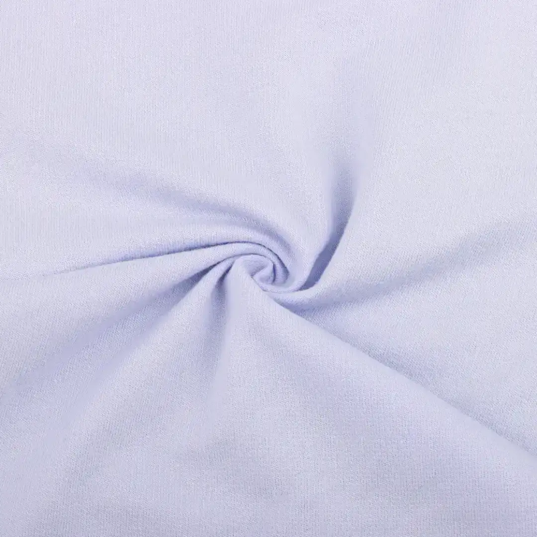 China Fabric for Loungewear French Terry Knit Fabric Cotton powder blue color buy from China wholesaler bulk order at wholesale price free worldwide shipping Alibaba