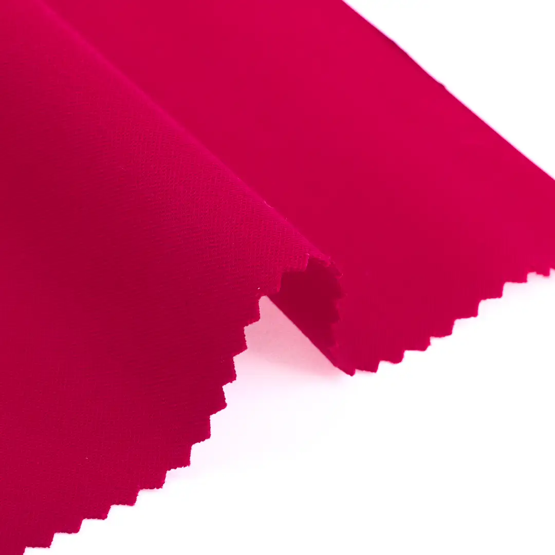 China Fabric for T-Shirt,Polo Shirt Ponte Roma Knit Fabric Polyamide Rayon Spandex Red color buy from China wholesaler bulk order at wholesale price free worldwide shipping Alibaba