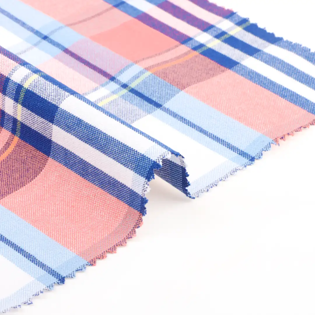 China Fabric for Shirt,Pants,Shorts Cotton YD Oxford Natural Woven Fabric Cotton check color buy from China wholesaler bulk order at wholesale price free worldwide shipping Alibaba