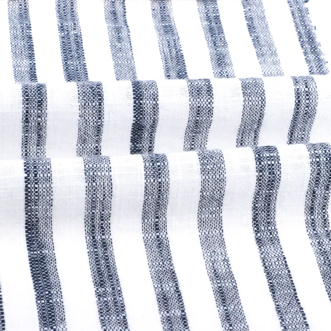 China Fabric for Shirt,Pants,Skirt,Shorts Yarn Dyed Stripe Natural Woven Fabric Cotton stripe color buy from China wholesaler bulk order at wholesale price free worldwide shipping Alibaba