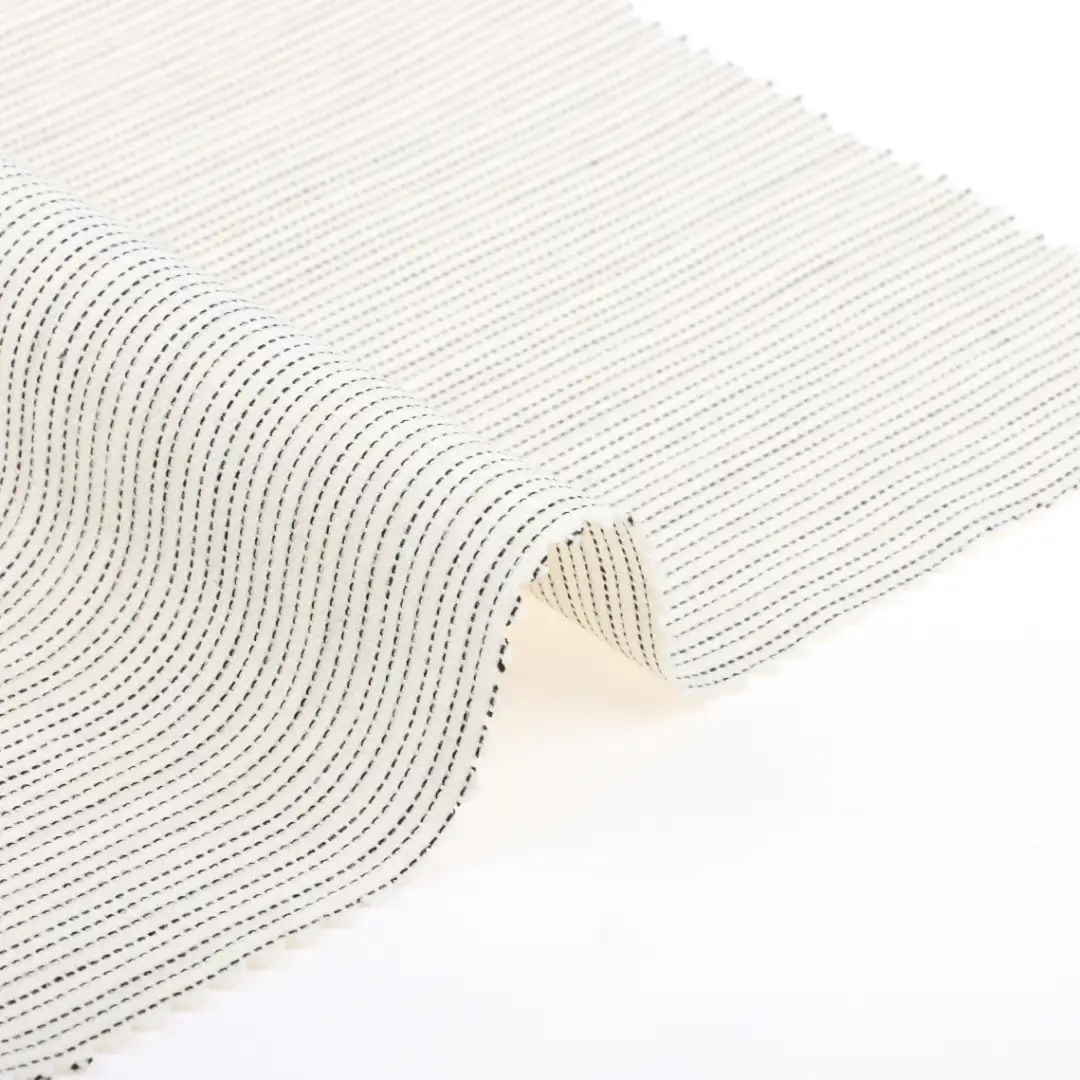 China Fabric for Shirt,Pants,Skirt,Shorts Yarn Dyed Stripe Natural Woven Fabric Cotton silver color buy from China wholesaler bulk order at wholesale price free worldwide shipping Alibaba