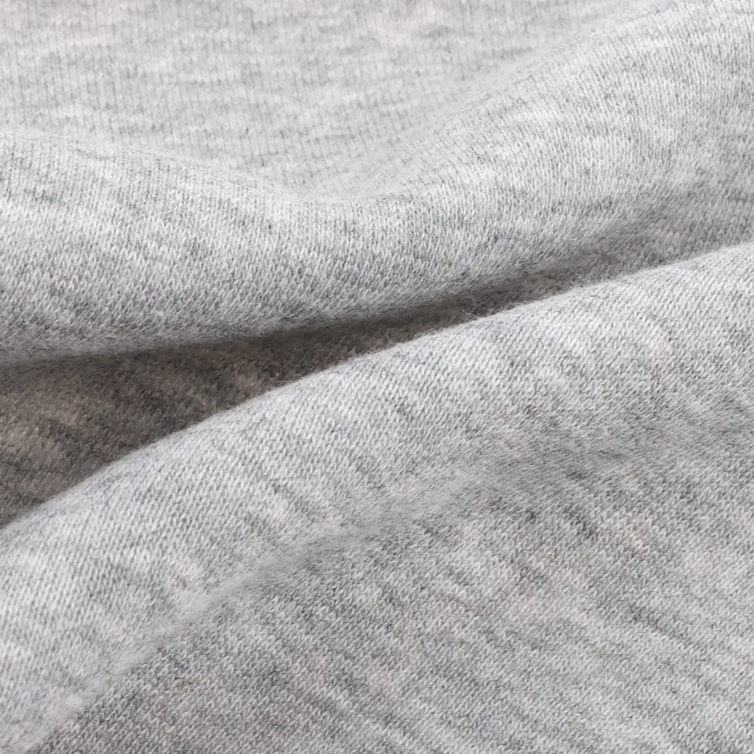 China Fabric for Pants,Loungewear,Tracksuits French Terry Knit Fabric Cotton Polyester Grey color buy from China wholesaler bulk order at wholesale price free worldwide shipping Alibaba
