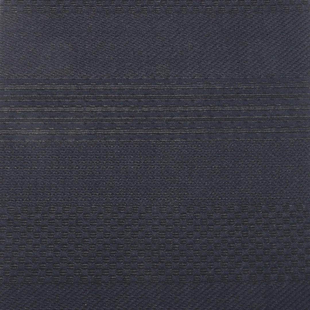 China Fabric for T-Shirt,Polo Shirt,Jogger,Loungewear Weft Jacquard Knit Fabric Polyester Spandex Navy blue color buy from China wholesaler bulk order at wholesale price free worldwide shipping Alibaba
