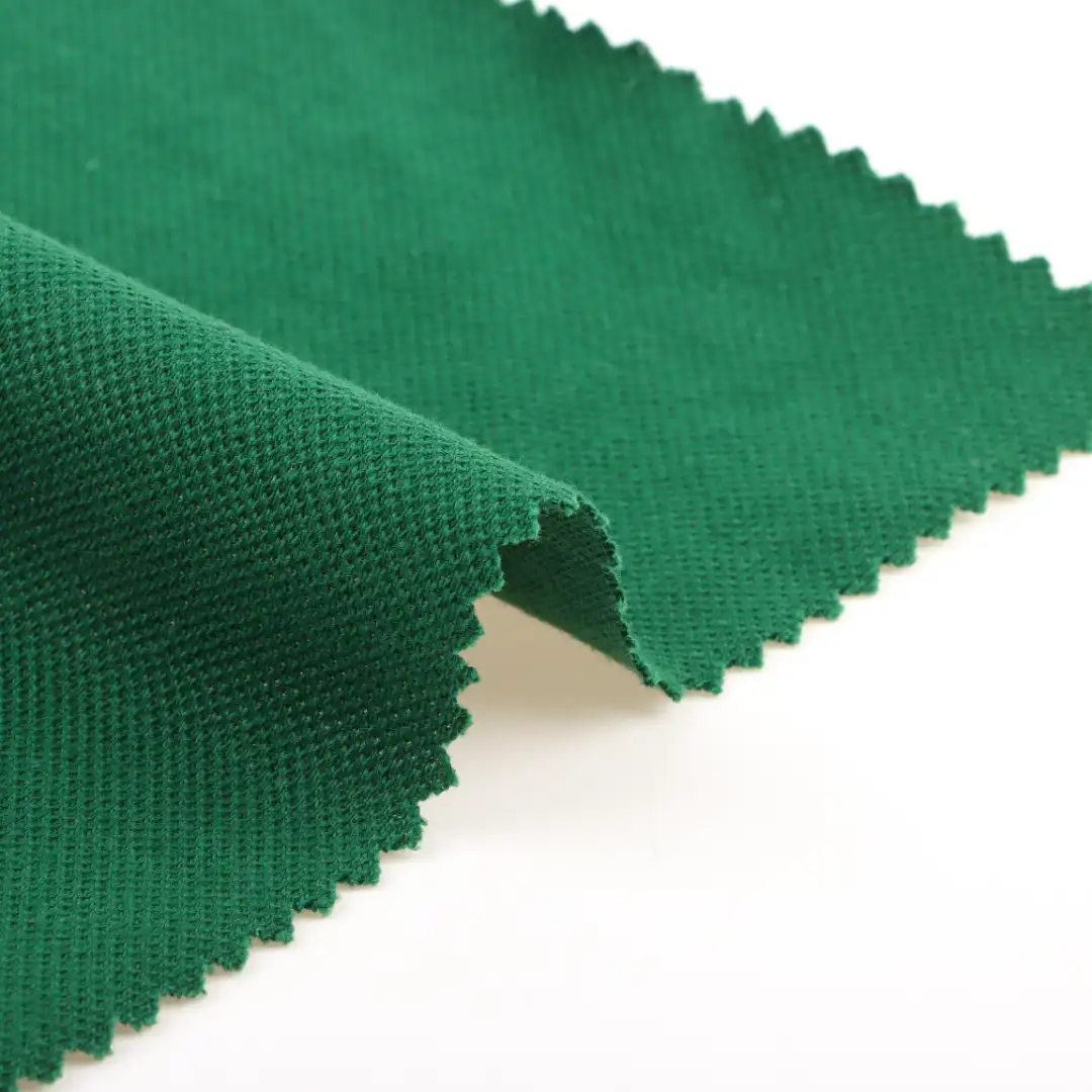 China Fabric for T-Shirt,Polo Shirt,Tank Top,Tracksuits Mesh Knit Fabric Cotton Spandex Green color buy from China wholesaler bulk order at wholesale price free worldwide shipping Alibaba