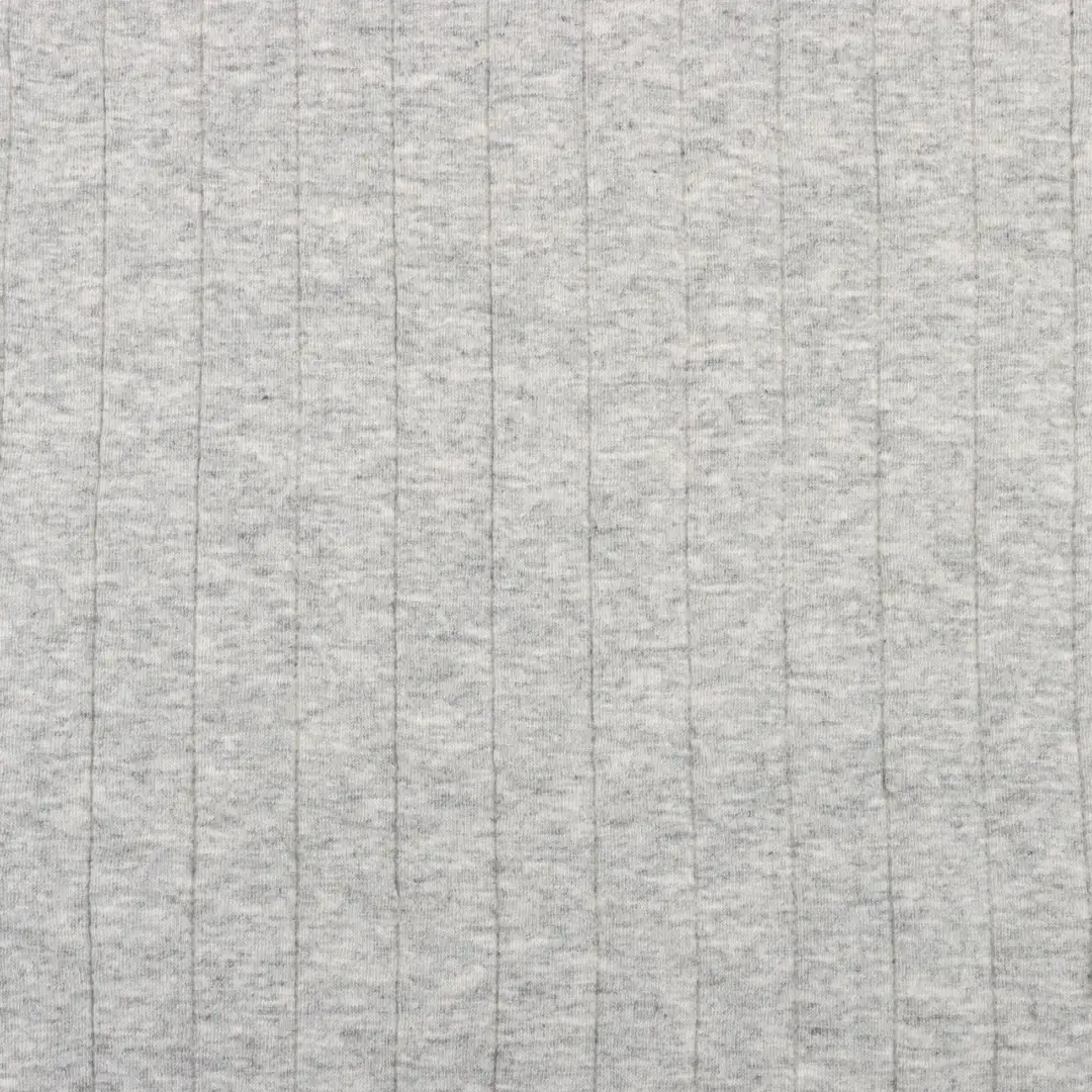 China Fabric for Jogger,Loungewear Weft Jacquard Knit Fabric Cotton Polyester Spandex Gray color buy from China wholesaler bulk order at wholesale price free worldwide shipping Alibaba