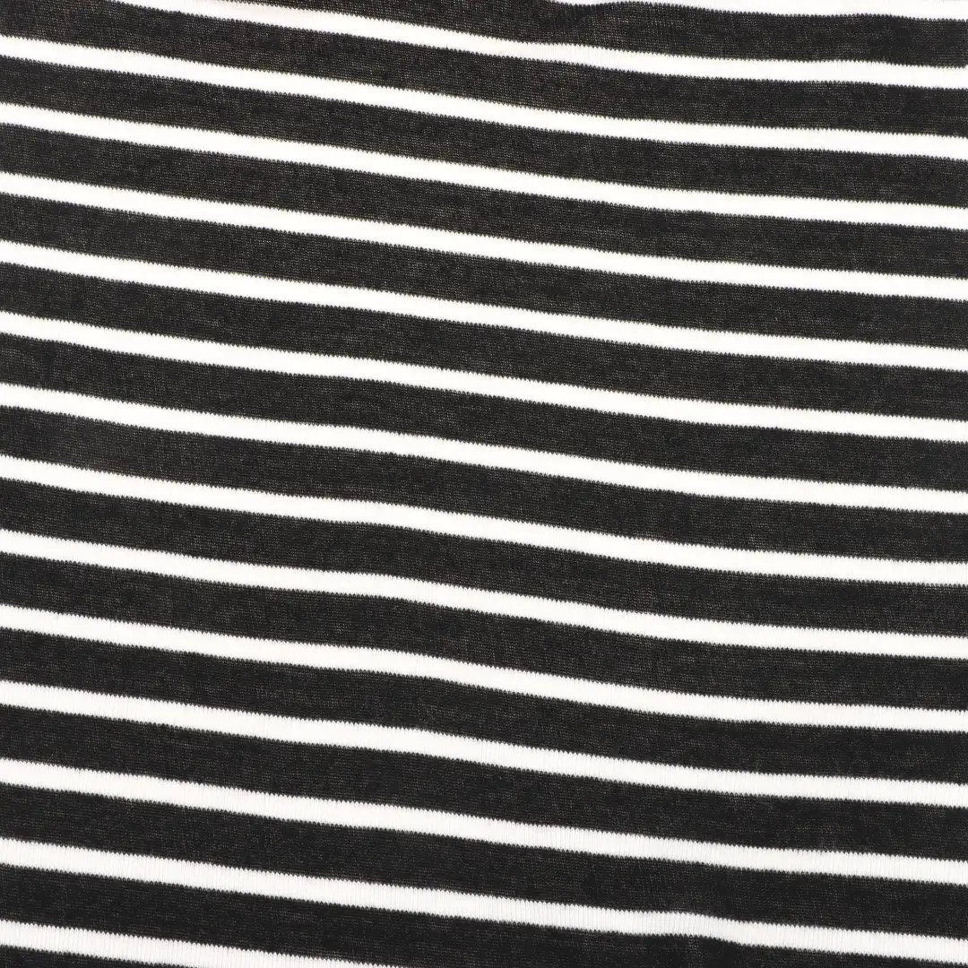 China Fabric for T-Shirt,Polo Shirt,Tank Top,Jogger Rib Knit Fabric Polyester Recycled Cotton Black and white color buy from China wholesaler bulk order at wholesale price free worldwide shipping Alibaba