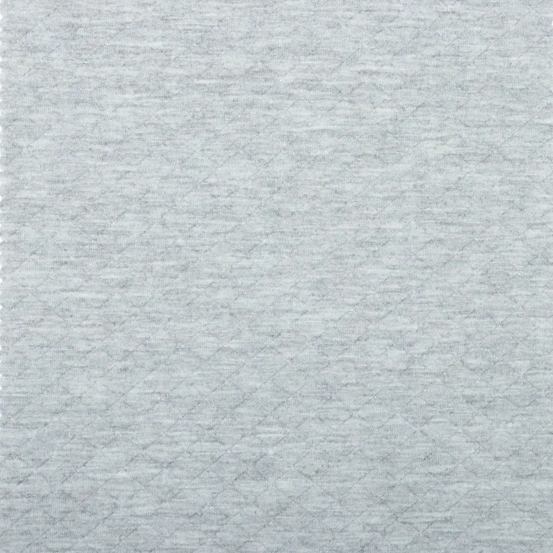 China Fabric for Jogger,Loungewear Weft Jacquard Knit Fabric Polyester Spandex Gray color buy from China wholesaler bulk order at wholesale price free worldwide shipping Alibaba