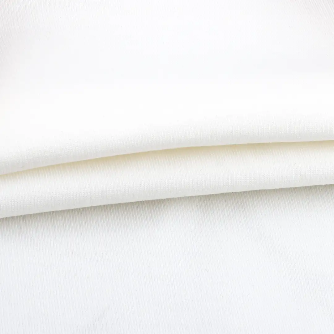 China Fabric for Jogger,Loungewear,Tracksuits Scuba Knit Fabric Cotton Polyester Spandex white color buy from China wholesaler bulk order at wholesale price free worldwide shipping Alibaba