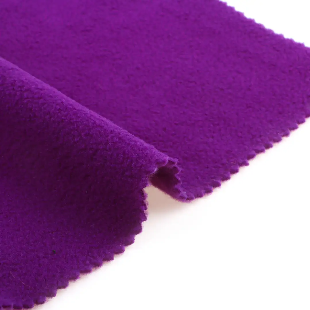 China Fabric for Pajamas,Loungewear Polar Fleece Knit Fabric Polyester violet color buy from China wholesaler bulk order at wholesale price free worldwide shipping Alibaba