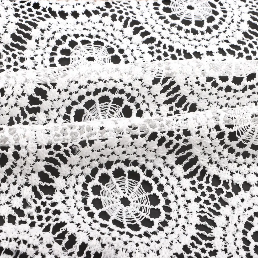 China Fabric for Dresses (Cardigan Open) ,Dresses (Cardigan Button) ,Skirt  Mesh Knit Fabric Polyester white color buy from China wholesaler bulk order at wholesale price free worldwide shipping Alibaba