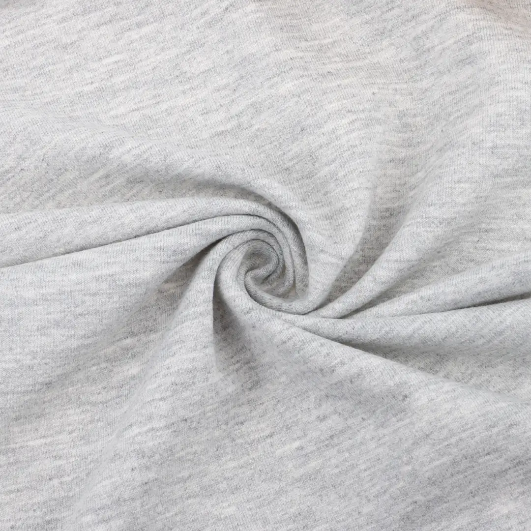China Fabric for T-Shirt,Crop Top,Loungewear French Terry Knit Fabric Polyester Cotton Spandex Gray color buy from China wholesaler bulk order at wholesale price free worldwide shipping Alibaba