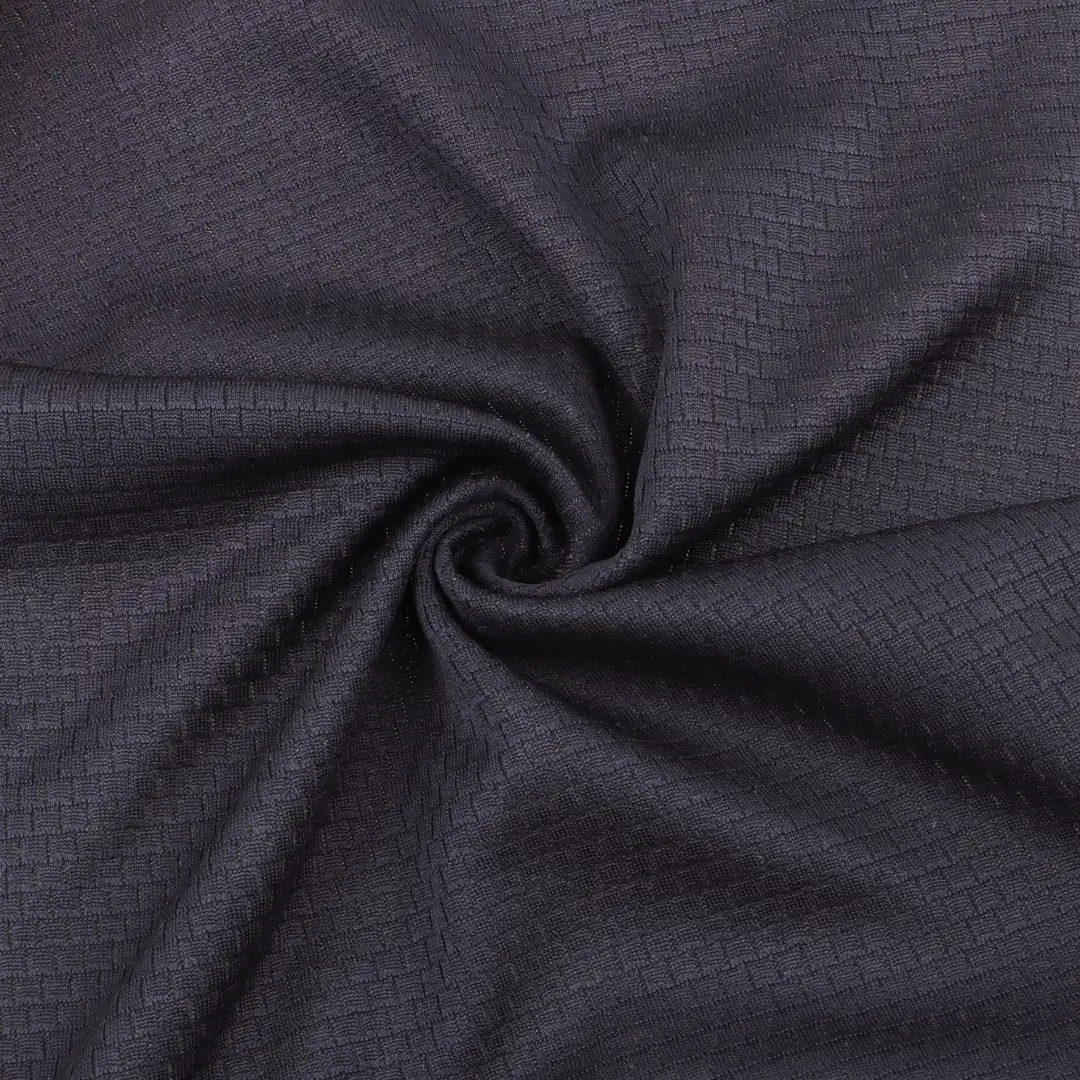 China Fabric for T-Shirt,Jogger,Tracksuits Birdeye Mesh Knit Fabric Polyester BLACK color buy from China wholesaler bulk order at wholesale price free worldwide shipping Alibaba