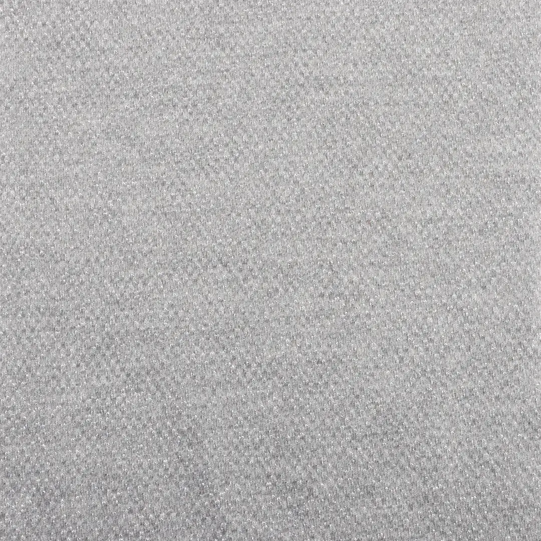 China Fabric for Crop Top,Shorts,Skirt  Weft Jacquard Knit Fabric Cotton Polyester Lurex oyster grey color buy from China wholesaler bulk order at wholesale price free worldwide shipping Alibaba