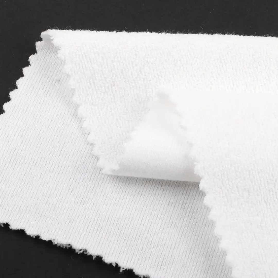 China Fabric for T-Shirt,Polo Shirt,Tank Top,Crop Top,Jogger,Tracksuits Single Jersey Knit Fabric Cotton Polyester white color buy from China wholesaler bulk order at wholesale price free worldwide shipping Alibaba