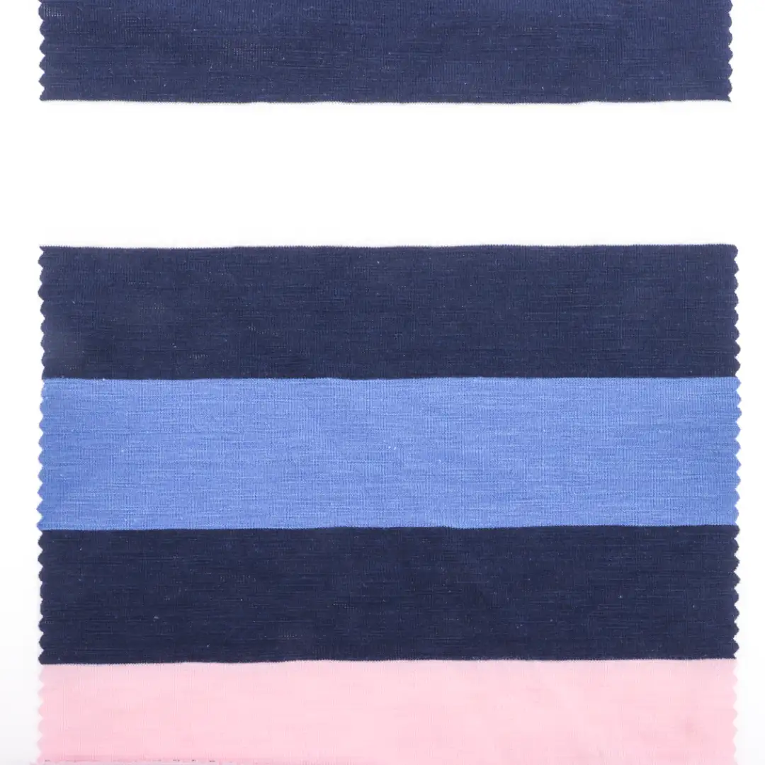 China Fabric for T-Shirt,Polo Shirt,Crop Top,Jogger,Loungewear Single Jersey Knit Fabric Polyester Cotton Spandex Blue, white, pink and orange color buy from China wholesaler bulk order at wholesale price free worldwide shipping Alibaba