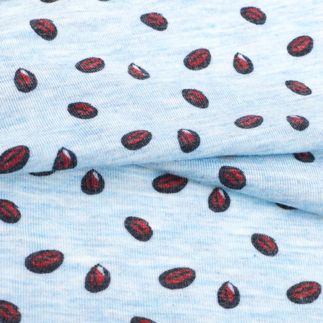 China Fabric for Tank Top,Crop Top,Loungewear Single Jersey Knit Fabric Polyester Viscose Spandex Cambridge blue color buy from China wholesaler bulk order at wholesale price free worldwide shipping Alibaba