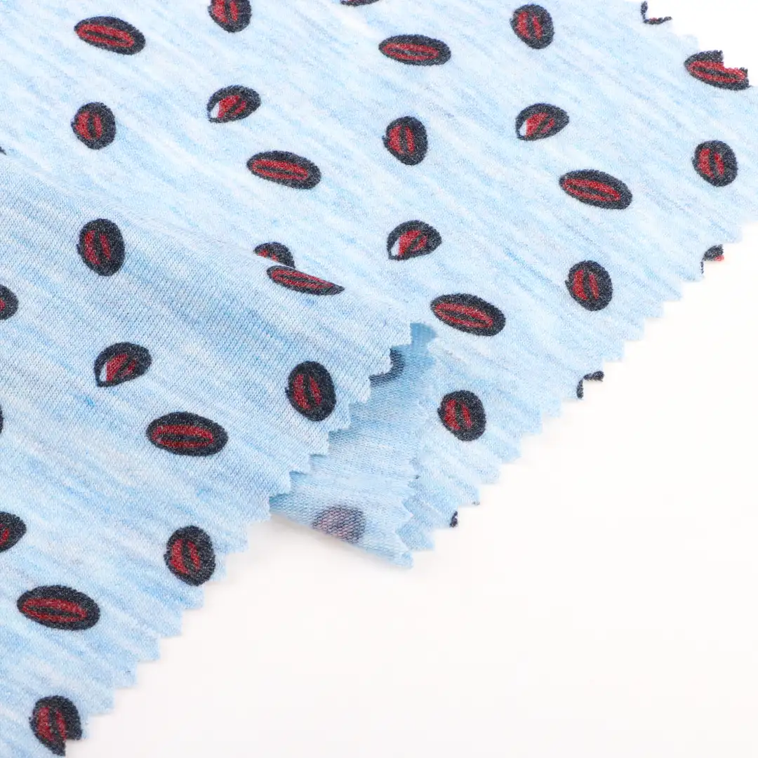 China Fabric for Tank Top,Crop Top,Loungewear Single Jersey Knit Fabric Polyester Viscose Spandex Cambridge blue color buy from China wholesaler bulk order at wholesale price free worldwide shipping Alibaba