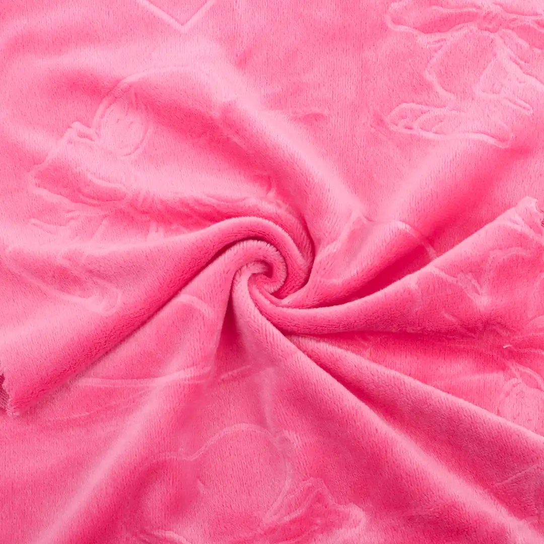 China Fabric for Pajamas,Loungewear Super Soft Velour Knit Fabric Polyester Spandex pink color buy from China wholesaler bulk order at wholesale price free worldwide shipping Alibaba