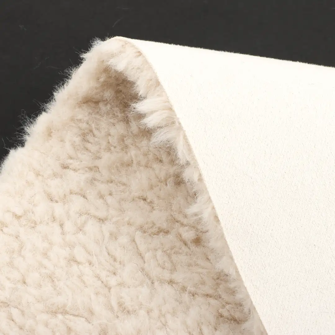 China Fabric for Hoodie,Padded Jacket,Overcoat Bonded fabric Bonded fabric Polyester cream color buy from China wholesaler bulk order at wholesale price free worldwide shipping Alibaba