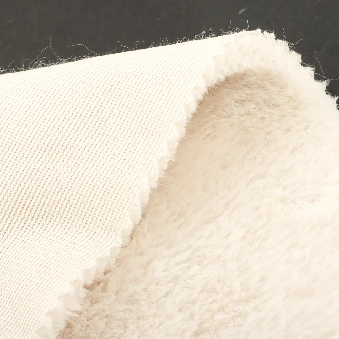 China Fabric for Jackets,Overcoat,Waist coat Fleece Knit Fabric Polyester khaki color buy from China wholesaler bulk order at wholesale price free worldwide shipping Alibaba