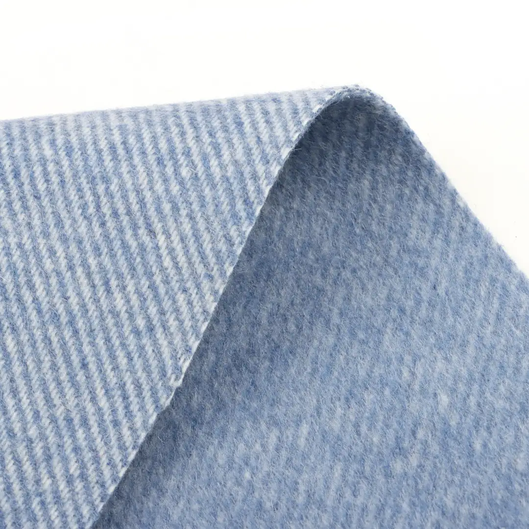 China Fabric for Jackets,Overcoat Woolen Twill Woolen Wool Other Blue color buy from China wholesaler bulk order at wholesale price free worldwide shipping Alibaba