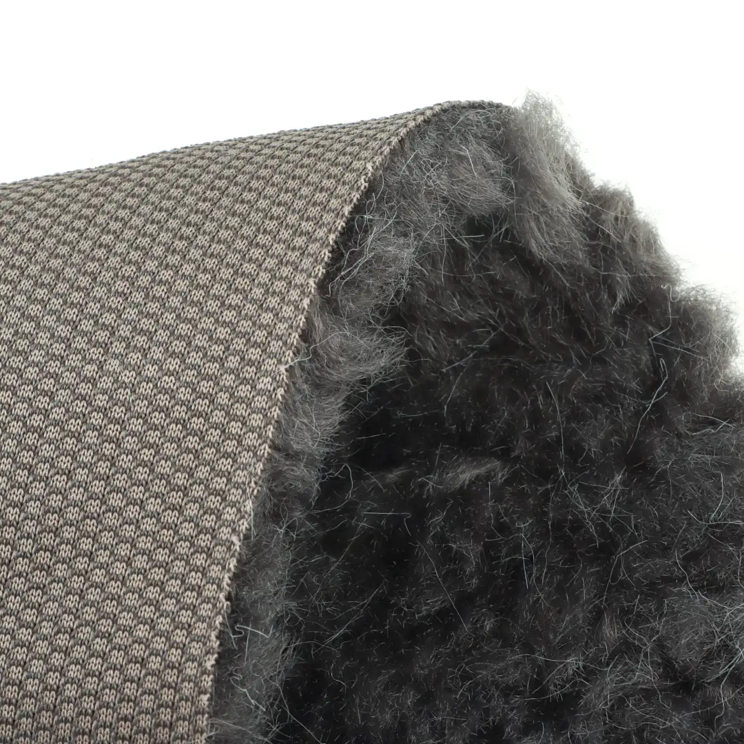 China Fabric for Jackets,Overcoat Sherpa Knit Fabric Polyester Charcoal color buy from China wholesaler bulk order at wholesale price free worldwide shipping Alibaba