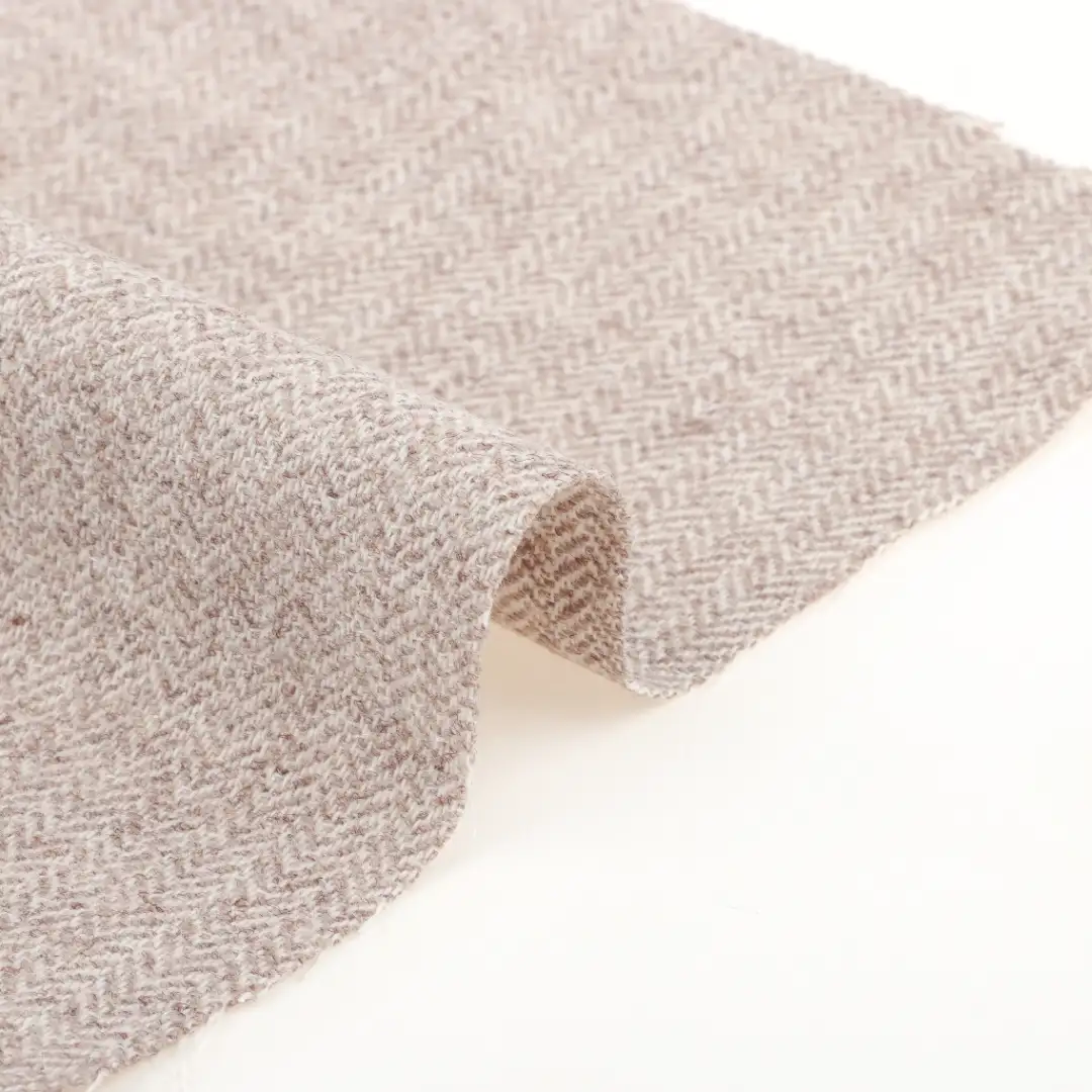 China Fabric for Suit Trouser,Blazer,Overcoat Woolen Herringbone Woolen Other Wool Khaki-white color buy from China wholesaler bulk order at wholesale price free worldwide shipping Alibaba