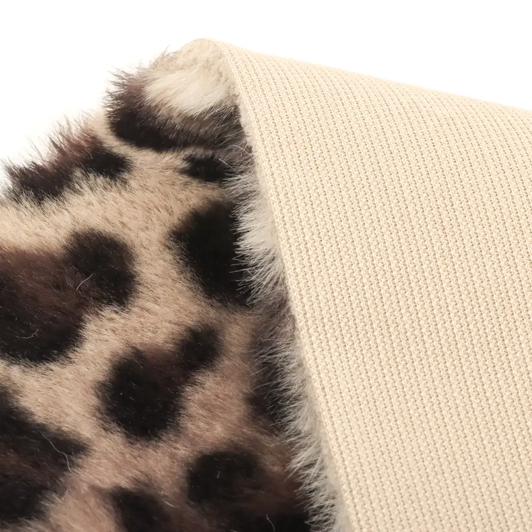 China Fabric for Jackets,Overcoat Fake Fur Knit Fabric Polyester printing color buy from China wholesaler bulk order at wholesale price free worldwide shipping Alibaba