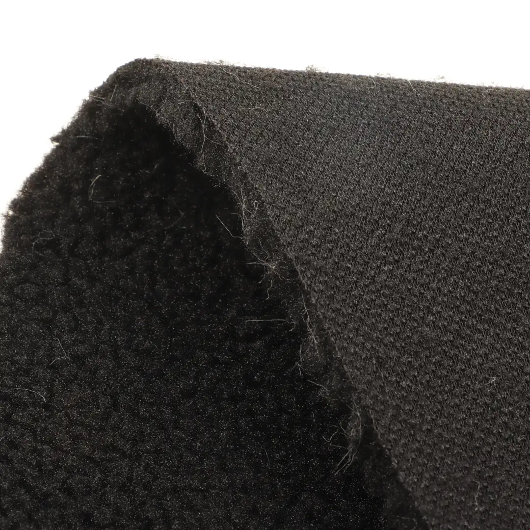 China Fabric for Jackets,Overcoat Sherpa Knit Fabric Polyester black color buy from China wholesaler bulk order at wholesale price free worldwide shipping Alibaba