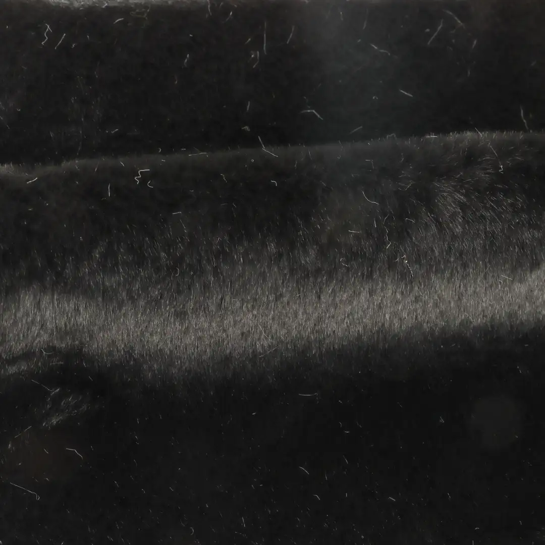 China Fabric for Overcoat Fake Fur Knit Fabric Polyester black color buy from China wholesaler bulk order at wholesale price free worldwide shipping Alibaba