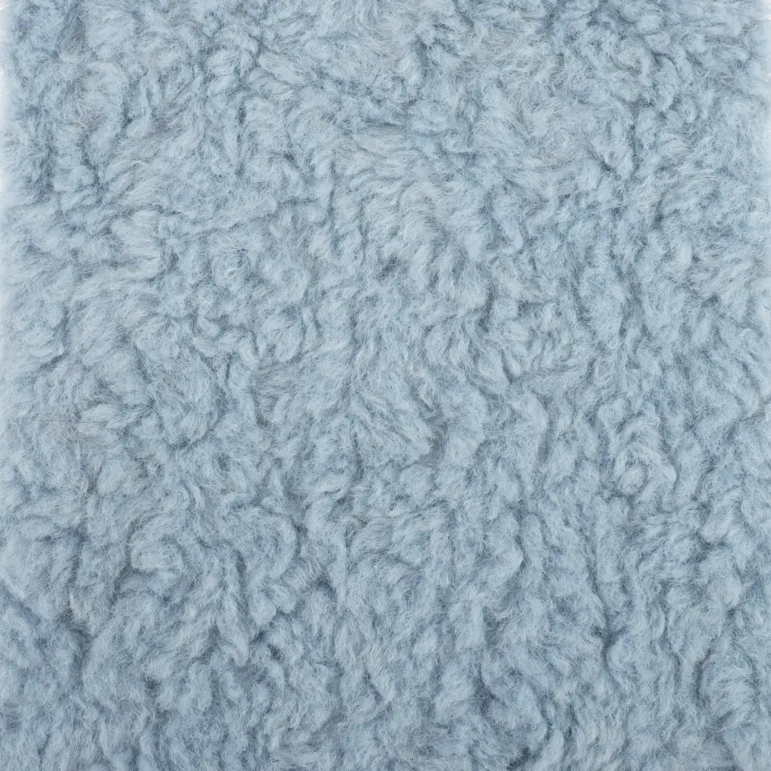 China Fabric for Jackets,Overcoat Sherpa Knit Fabric Polyester blue color buy from China wholesaler bulk order at wholesale price free worldwide shipping Alibaba