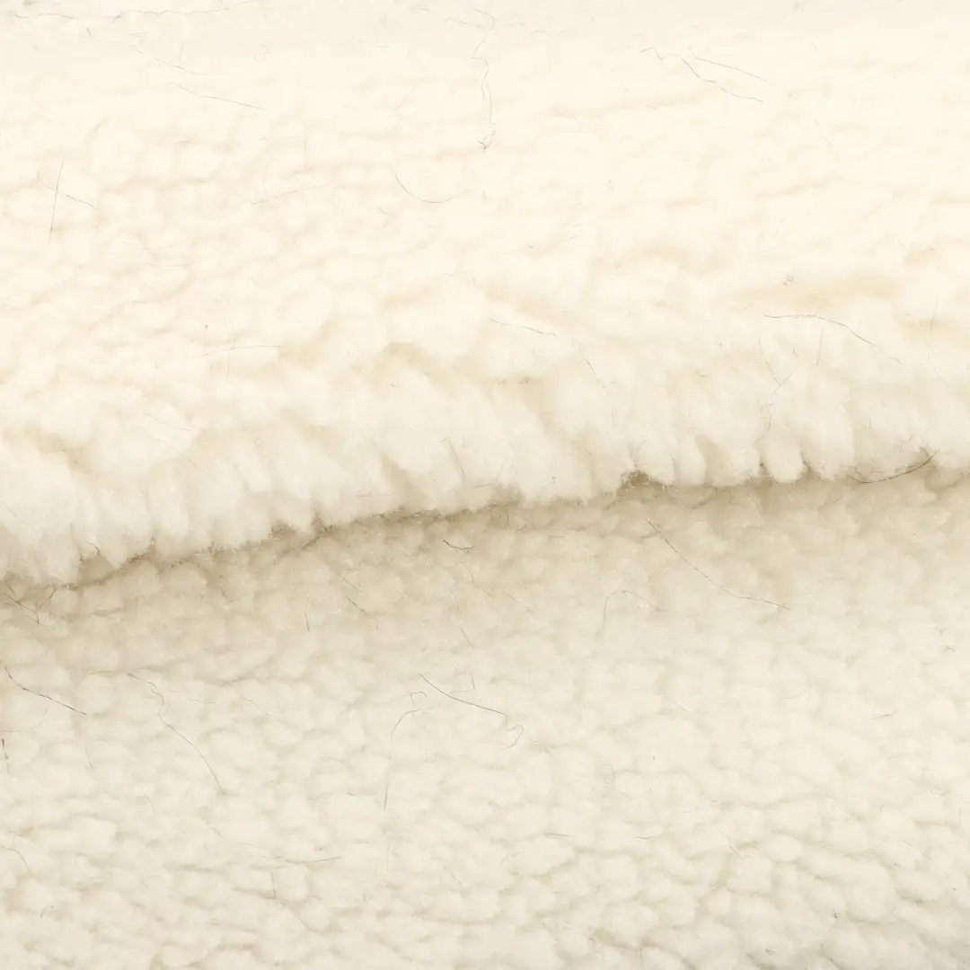 China Fabric for Jackets,Overcoat Sherpa Knit Fabric Polyester white color buy from China wholesaler bulk order at wholesale price free worldwide shipping Alibaba