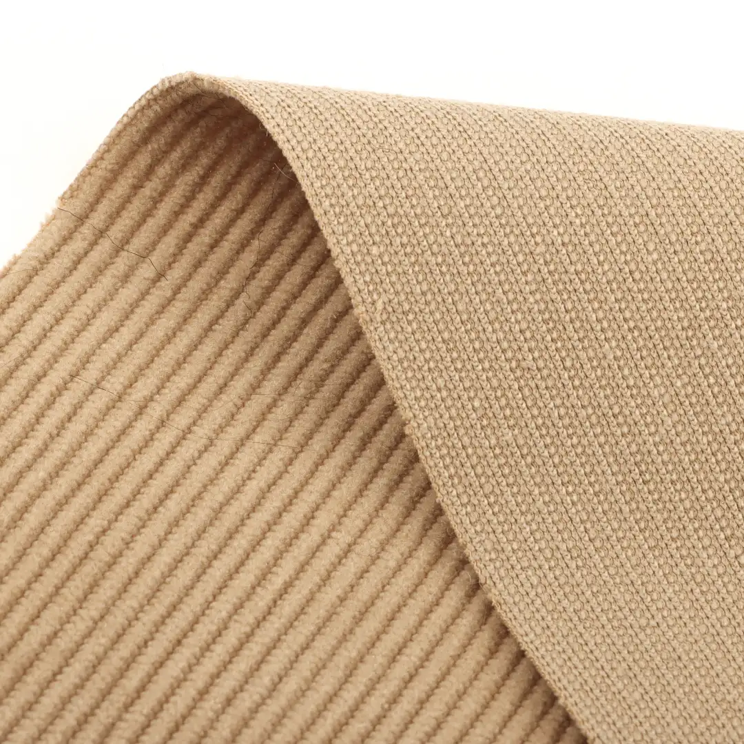 China Fabric for Pants,Jackets,Blazer knitted Corduroy Knit Fabric Polyester Khaki color buy from China wholesaler bulk order at wholesale price free worldwide shipping Alibaba