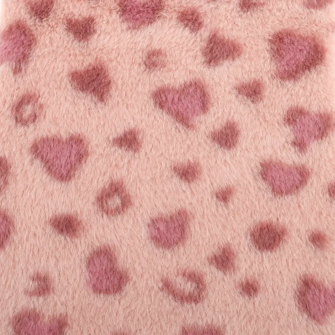 China Fabric for Overcoat Fake Fur Knit Fabric Polyester printing color buy from China wholesaler bulk order at wholesale price free worldwide shipping Alibaba