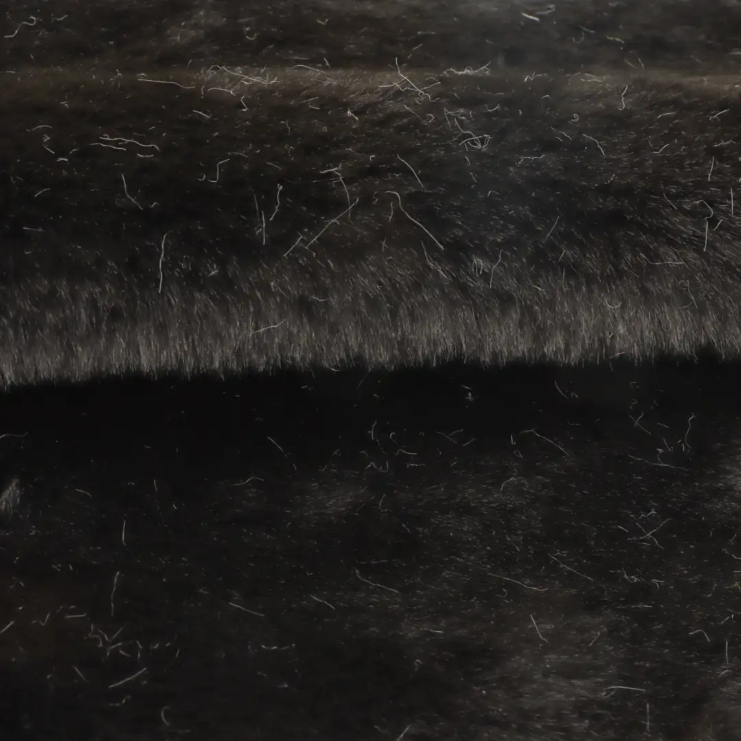 China Fabric for Overcoat Fake Fur Knit Fabric Polyester black color buy from China wholesaler bulk order at wholesale price free worldwide shipping Alibaba