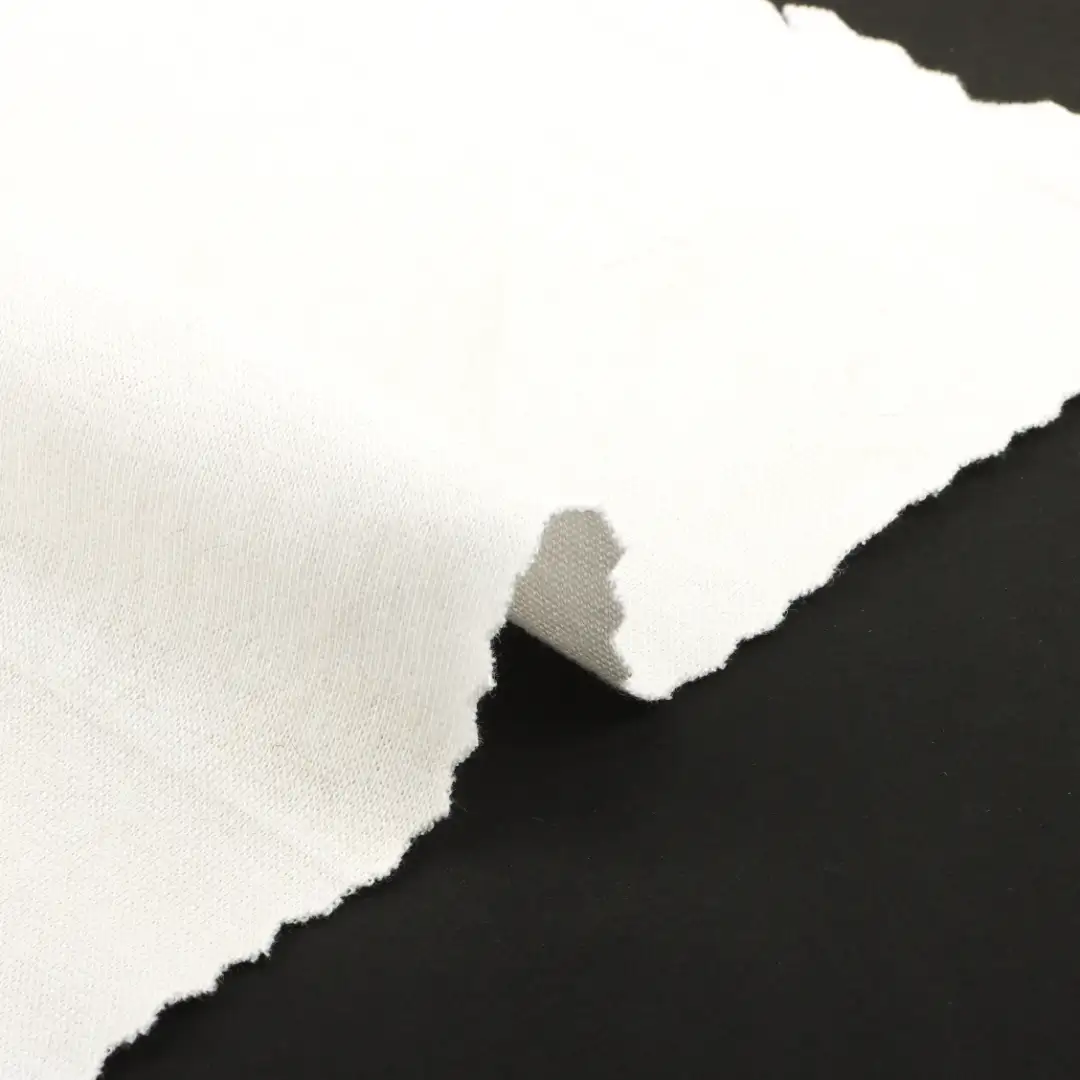 China Fabric for T-Shirt,Crop Top,Skirt,Hoodie,Sweatshirt Single Jersey Knit Fabric Cotton white color buy from China wholesaler bulk order at wholesale price free worldwide shipping Alibaba