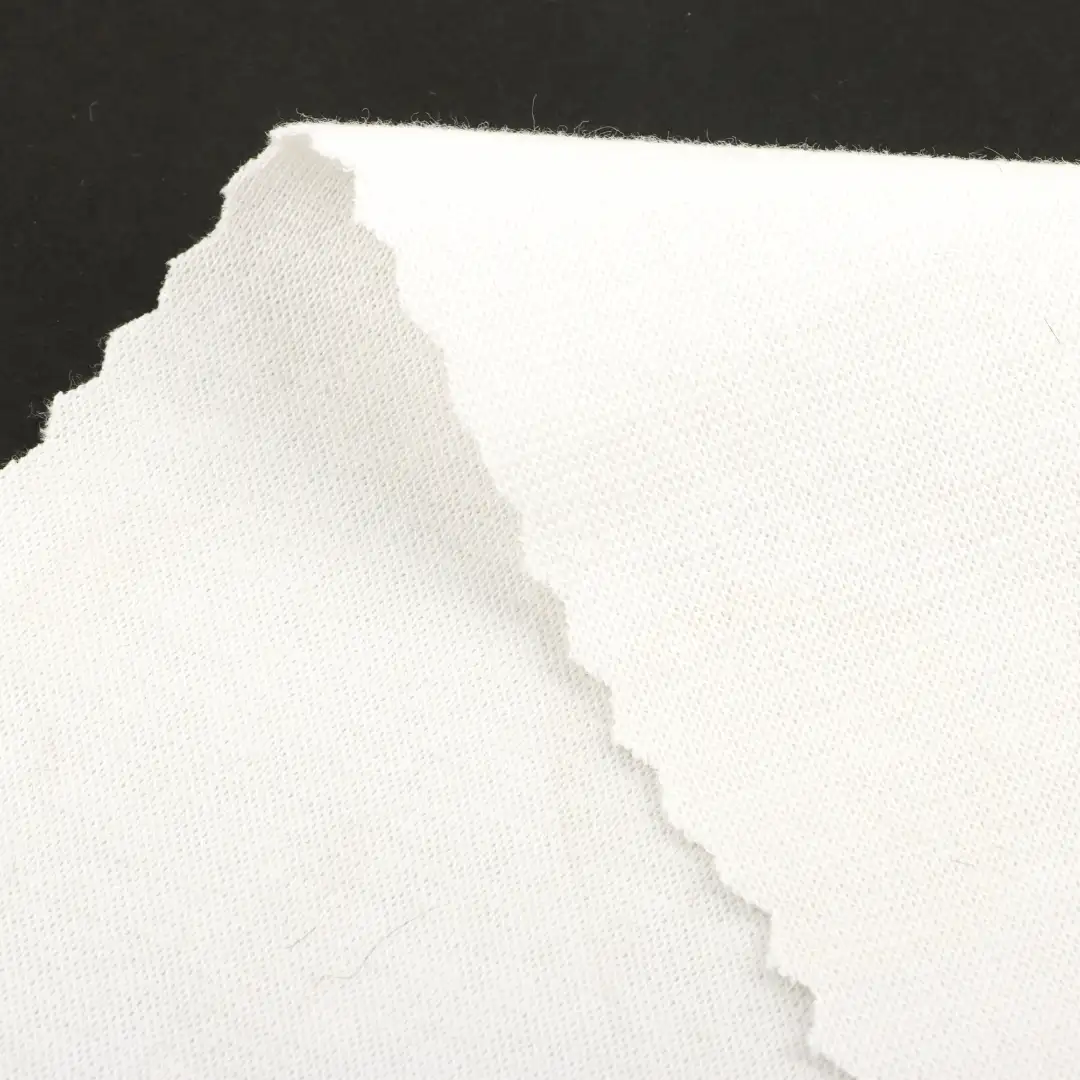 China Fabric for T-Shirt,Crop Top,Skirt,Hoodie,Sweatshirt Single Jersey Knit Fabric Cotton white color buy from China wholesaler bulk order at wholesale price free worldwide shipping Alibaba