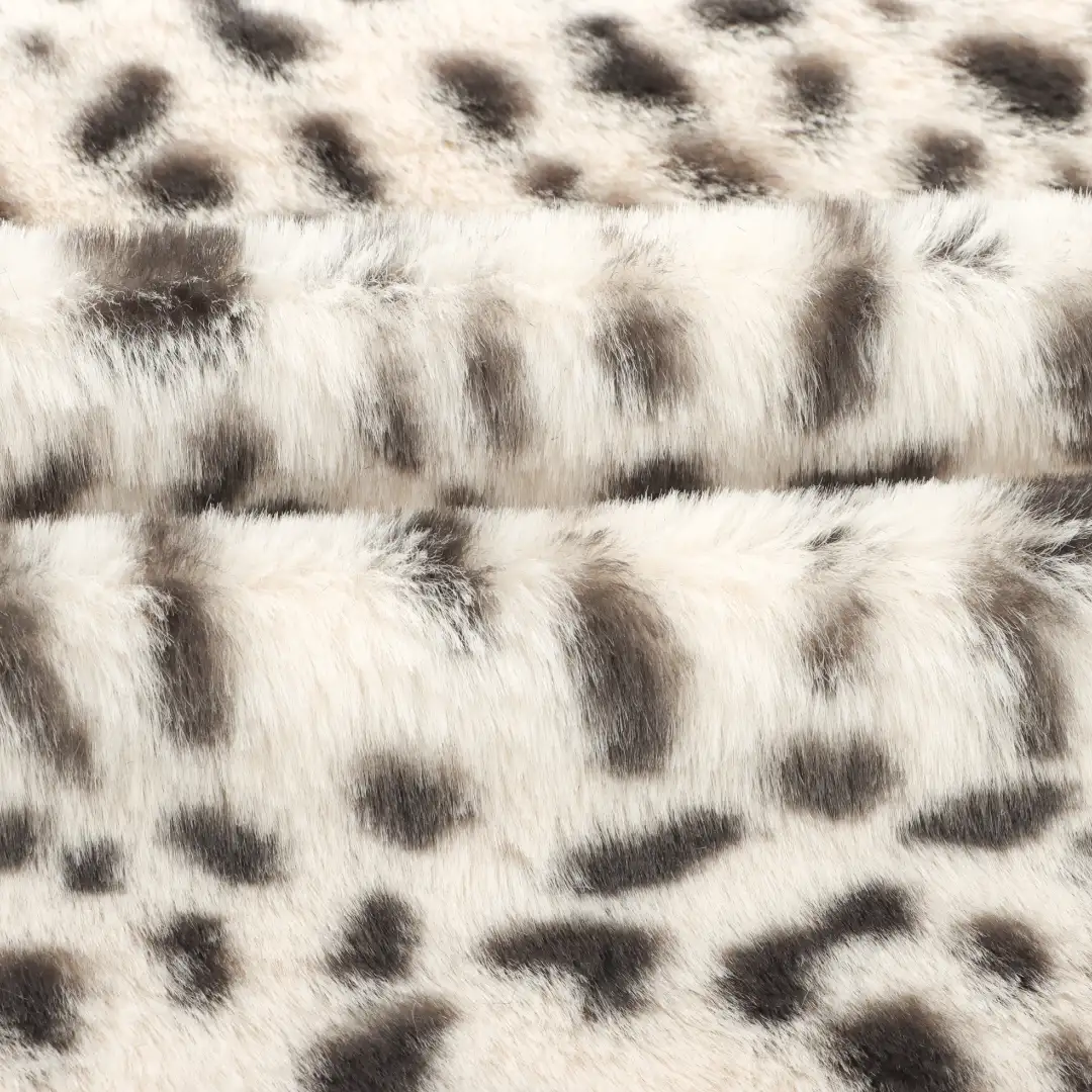 China Fabric for Overcoat,Hoodie  (Sweater),Bomber jacket Fake Fur Knit Fabric Polyester printing color buy from China wholesaler bulk order at wholesale price free worldwide shipping Alibaba